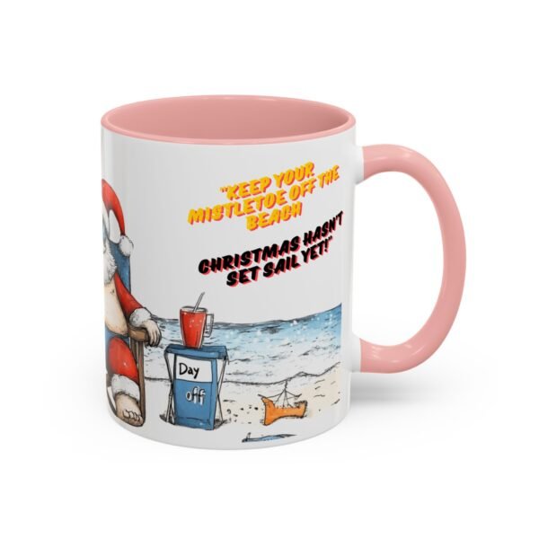 WickerStudio Santa on the Beach Christmas Not Come Yet, Festive Mug, Holiday Gift, Santa Mug, Seasonal Decor, Christmas Mug - Image 10