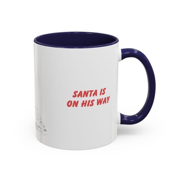 WickerStudio Santa is on his way, Snow Kiting, Christmas Mug, Holiday Mug, Festive Mug, Santa Mug, 11oz,  Gift for Christmas - Image 6