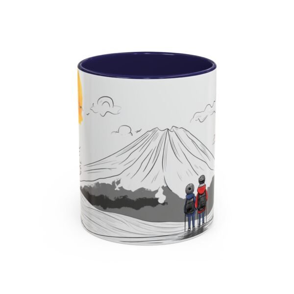 WickerStudio Mountain Trail Trekking Duet Lover Coffee Mug, Outdoor Adventure Camping Tea Cup Gift, Hiking Couple - Image 5