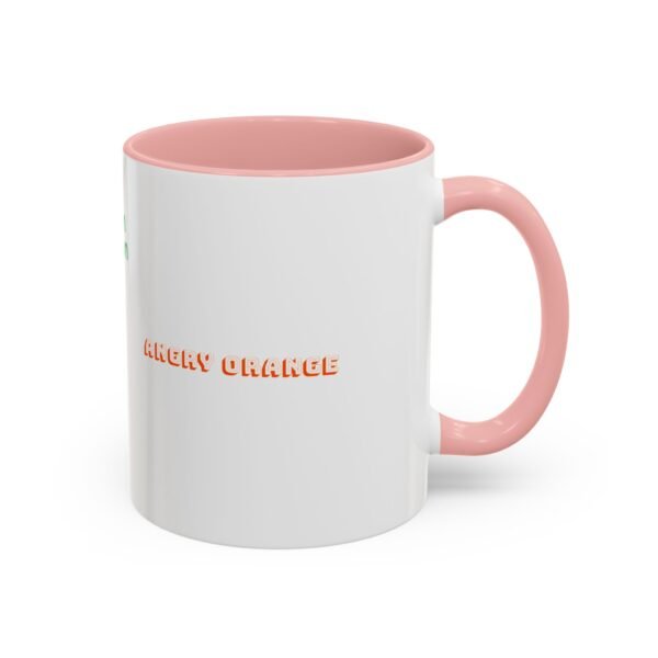 WickerStudio Orange Angry Accent Coffee Mug 11oz - Unique Kitchen Drinkware Gift for Tea Lovers - Image 10