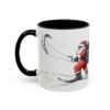 WickerStudio Santa is on his way, Snow Kiting, Christmas Mug, Holiday Mug, Festive Mug, Santa Mug, 11oz,  Gift for Christmas - Image 3