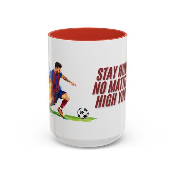 WickerStudio Football Quote With the Legend Messi, Sports Fan, Soccer Lover Cup, Team Spirit Drinkware, Customized Mug - Image 29