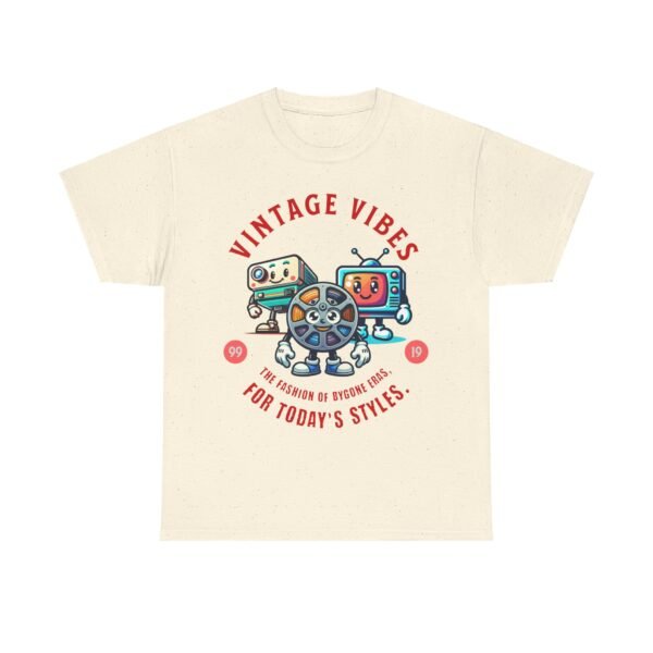 WickerStudio Vintage Memory Unisex Tee, Retro Cotton T-Shirt, Classic Fashion Shirt, Old School Style, Television Projector - Image 17