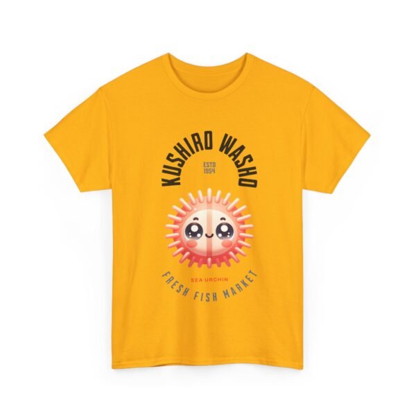 WickerStudio Japanese Seafood Market Unisex Tee - Kushiro Washo Design, Hokkaido T-Shirt, Sea Urchin T-Shirt - Image 15