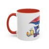 WickerStudio Funny Dracula on Vacation Accent Coffee Mug 11oz, Halloween Gag Gift Cup, Novelty Vampire Coffee Cup - Image 15