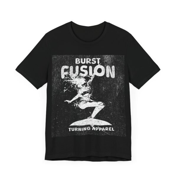 WickerStudio Burst Fusion T-Shirt, Cool T-Shirt - Unisex Tee for Men and Women, Abstract Graphic Shirt, Trendy Tee - Image 3