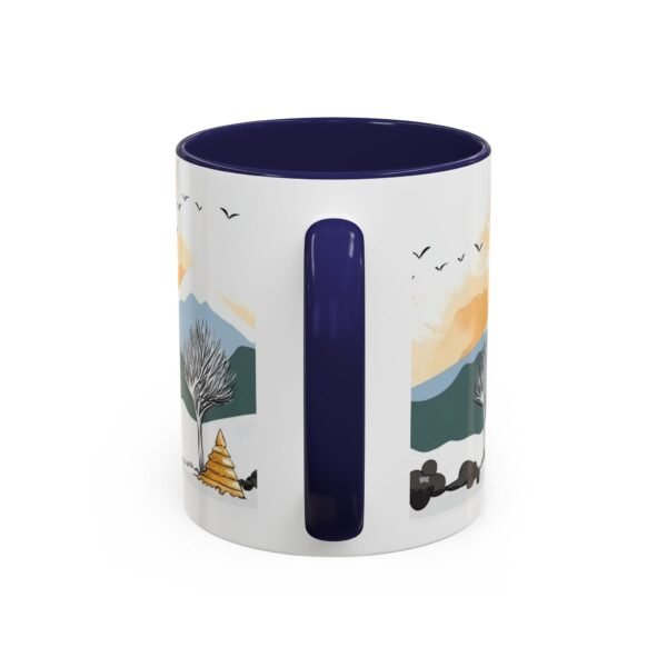 WickerStudio Duet Lover Snow Trekking Coffee Cup, Romantic Hot Beverage Drinkware, Valentine's Day Gift, Couple Winter - Image 8