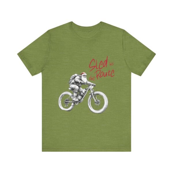 WickerStudio Santa is on his way Unisex Tee, Christmas Graphic T-Shirt, Holiday Santa Shirt, Gift for Christmas Lovers - Image 21