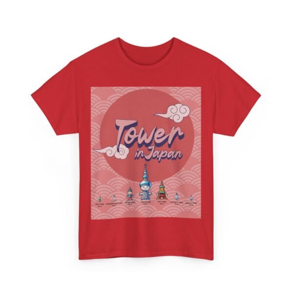 WickerStudio Japan Tower Unisex Tee, Tokyo Skyline Tshirt, Japan Architecture T-shirt, Urban Cityscape Shirt, Landmark Tee - Image 15