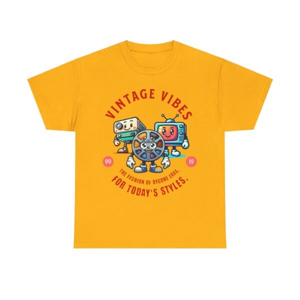 WickerStudio Vintage Memory Unisex Tee, Retro Cotton T-Shirt, Classic Fashion Shirt, Old School Style, Television Projector - Image 9