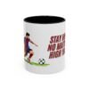 WickerStudio Football Quote With the Legend Messi, Sports Fan, Soccer Lover Cup, Team Spirit Drinkware, Customized Mug