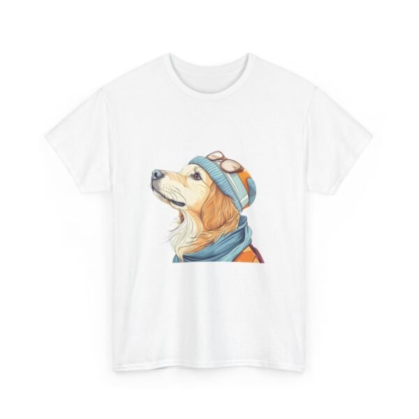 WickerStudio Golden Retriever Therapy Tee, Dog Lover Gift, Comfortable Cotton Shirt, Animal Therapy Top, Golden Owner Gift - Image 7