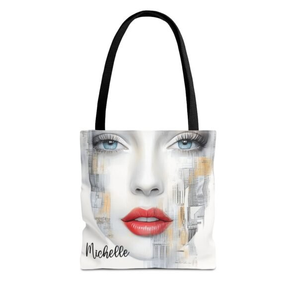 WickerStudio Stylish Woman Personalized Name Tote Bag, Shopping Bag, Shoulder Bag,