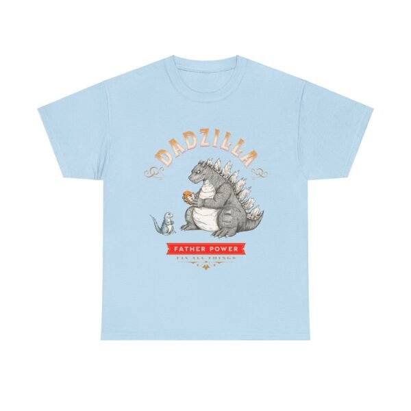 WickerStudio Father Power Dadzilla Unisex Heavy Cotton Tee Shirt for Dad, Father's Day Gift, Dad Birthday Present, Daddy Tee - Image 41