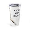 WickerStudio Rafa King Of Clay Tumbler 20oz, Tennis Lover Gift, Sports Drinkware, Tennis Fan Mug, Gift for Tennis Lover - Image 4