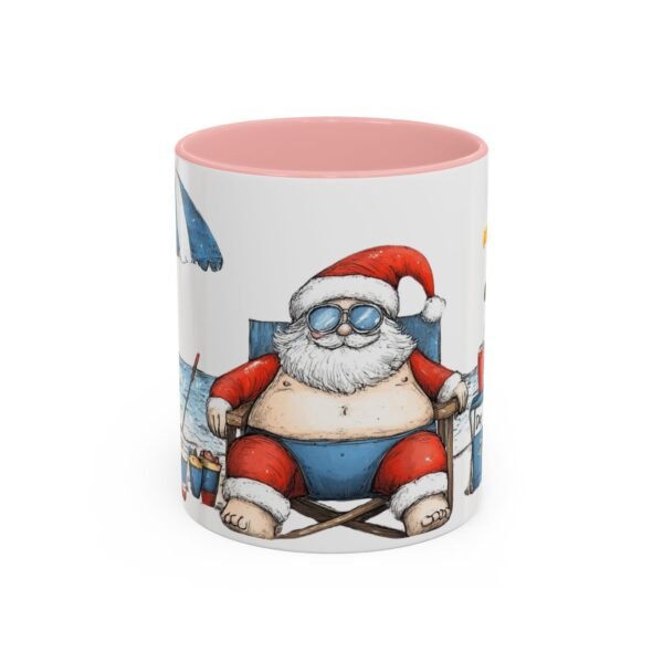 WickerStudio Santa on the Beach Christmas Not Come Yet, Festive Mug, Holiday Gift, Santa Mug, Seasonal Decor, Christmas Mug - Image 9