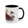 WickerStudio Kong is on vacation, Travel theme Mug, Gift for travelers, Animal lover gift, Ceramic Cup, Novelty Mug - Image 2