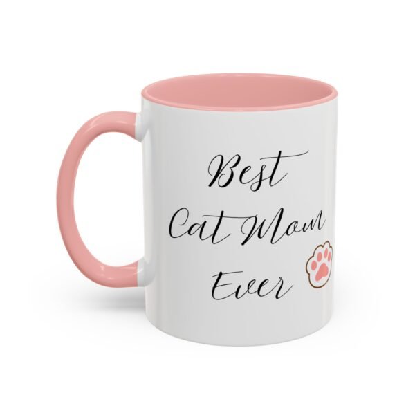 WickerStudio Best Cat Mom Ever Gift, Cat Lovers Mug, Cat Mom Gift,  Mother's Day Gift, Cat Mom Birthday Gift - Image 11