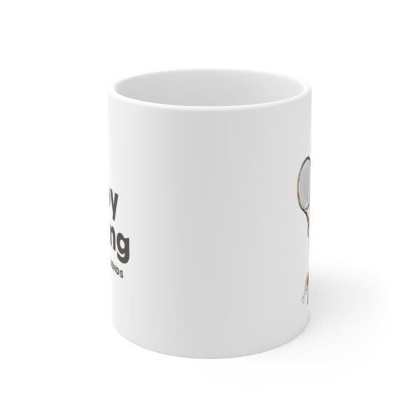 WickerStudio Rene The Raccoon Enjoy Playing With your friend, Funny Animal Coffee Cup, Cute Woodland Creature Tea Mug