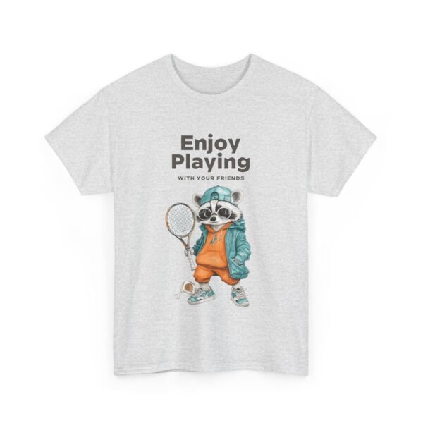 WickerStudio Raccoon T-Shirt, Cute Animal Tee, Forest Wildlife Shirt, Nature Lover Top, Playful Raccoon Design - Image 7