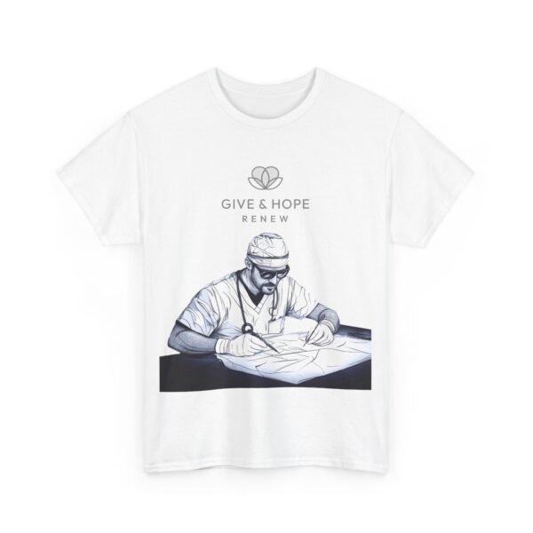 A doctor gives hope for life. Unisex Tee, T-Shirt for Fans, Sci-Fi Shirt, - Image 3