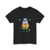 WickerStudio Cat Lover Tee, St Patrick's Day Gift, Unisex Graphic T-Shirt, Irish Clover Top - Image 7