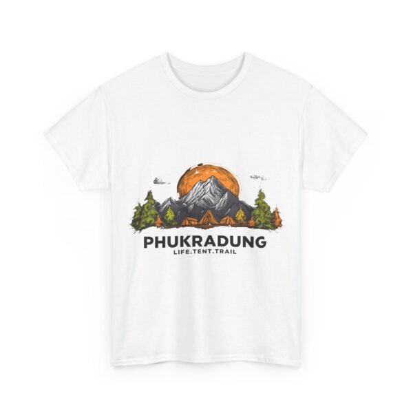 Camping Lover Tee, Life Tent Trail Unisex Shirt, Phukradung Thailand Hiking Top, Outdoor Adventure T-Shirt, Nature Wanderlust - Image 3