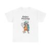 WickerStudio Raccoon T-Shirt, Cute Animal Tee, Forest Wildlife Shirt, Nature Lover Top, Playful Raccoon Design