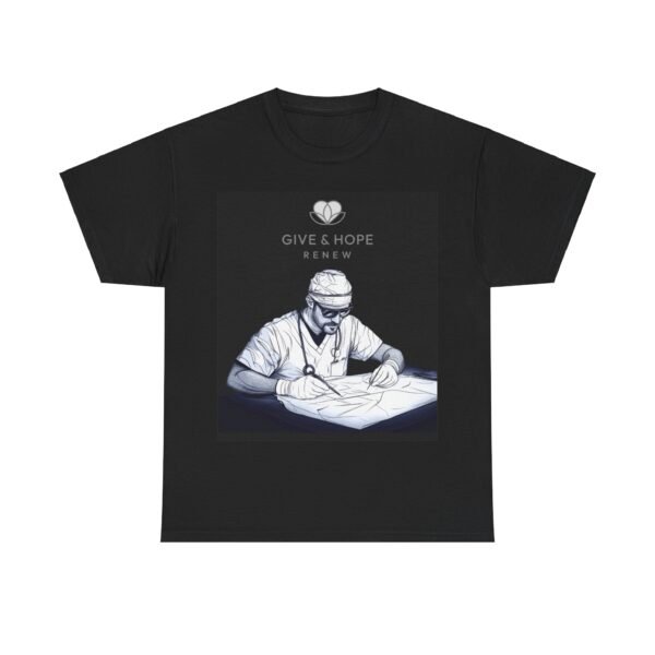 A doctor gives hope for life. Unisex Tee, T-Shirt for Fans, Sci-Fi Shirt, - Image 5