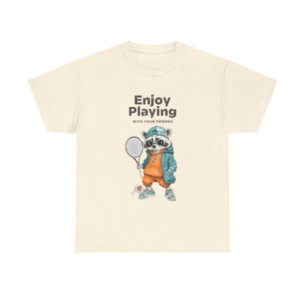 WickerStudio Raccoon T-Shirt, Cute Animal Tee, Forest Wildlife Shirt, Nature Lover Top, Playful Raccoon Design - Image 9