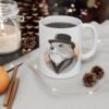 WickerStudio Capybara Mug, Cute Animal Coffee Cup, Wildlife Lover Gift, Ceramic Tea Mug, Adorable Rodent Drinkware - Image 4