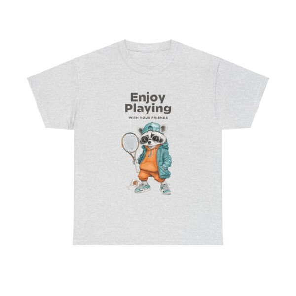 WickerStudio Raccoon T-Shirt, Cute Animal Tee, Forest Wildlife Shirt, Nature Lover Top, Playful Raccoon Design - Image 5