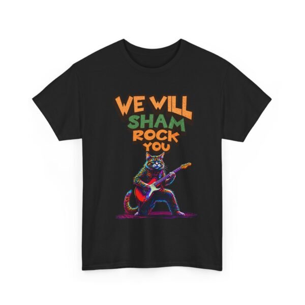 WickerStudio Shamrock Rock Unisex Tee, St. Patrick's Day Shirt, Irish Festival Top - Image 3