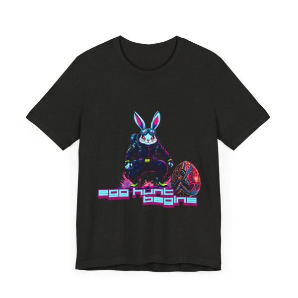 Easter Egg Hunt, Cyber Rabbit Shirt, Spring Holiday Top, Easter Basket - Image 11