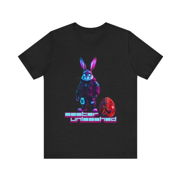 Easter Unleashed, Cyber Hunt Shirt, Spring Holiday Top, Bunny Gift - Image 5