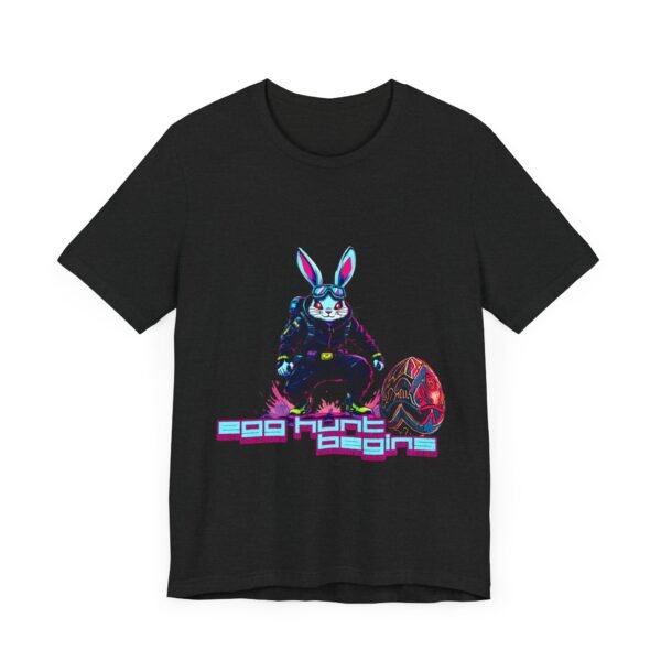 Easter Egg Hunt, Cyber Rabbit Shirt, Spring Holiday Top, Easter Basket - Image 7