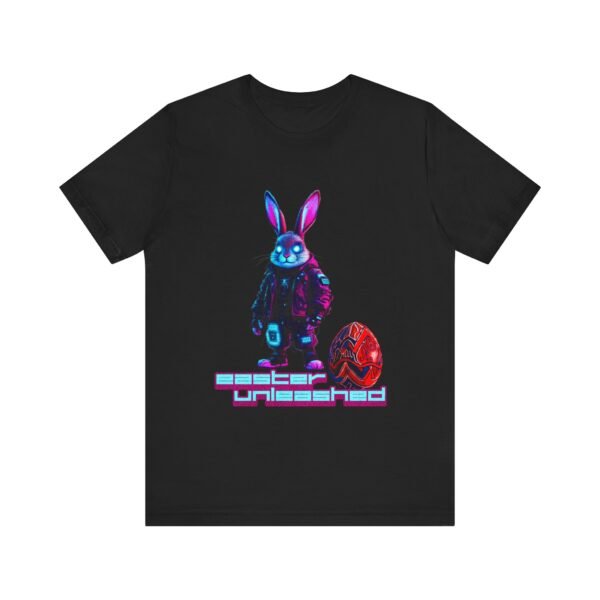 Easter Unleashed, Cyber Hunt Shirt, Spring Holiday Top, Bunny Gift