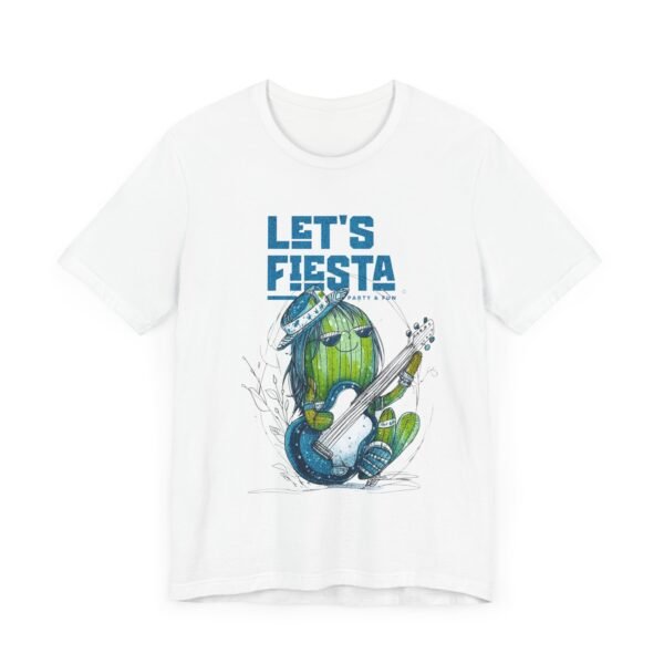 Cinco de Mayo, Let's Fiesta T-shirt, Mexican Party Vibe Top, WickerStudio - Image 3