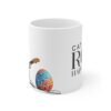 Mug: Cat Rabbit Rock, Happy Easter - Ceramic Coffee Cup, Easter Bunny Mug - Image 2