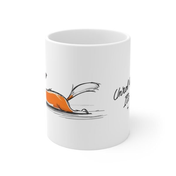 Mug: Enroll Your Mat, It's Yoga O'clock, Coffee Cup, Ceramic Tea Mug, Gift for Yogis - Image 2