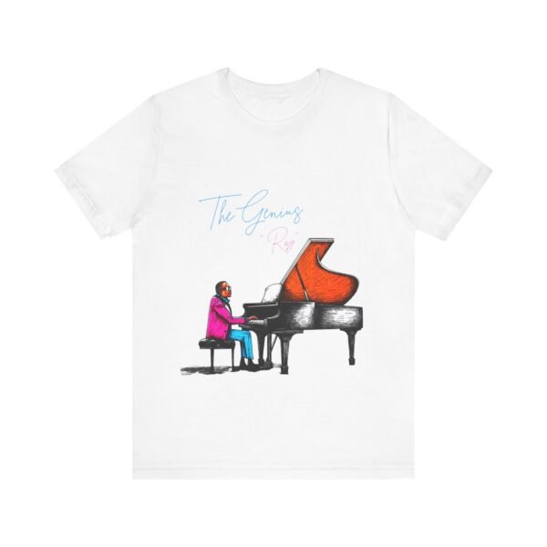 Music Legend, Ray The Genius, Short Sleeve Shirt, Gift for Music Lovers, Vintage Musician Top - Image 5