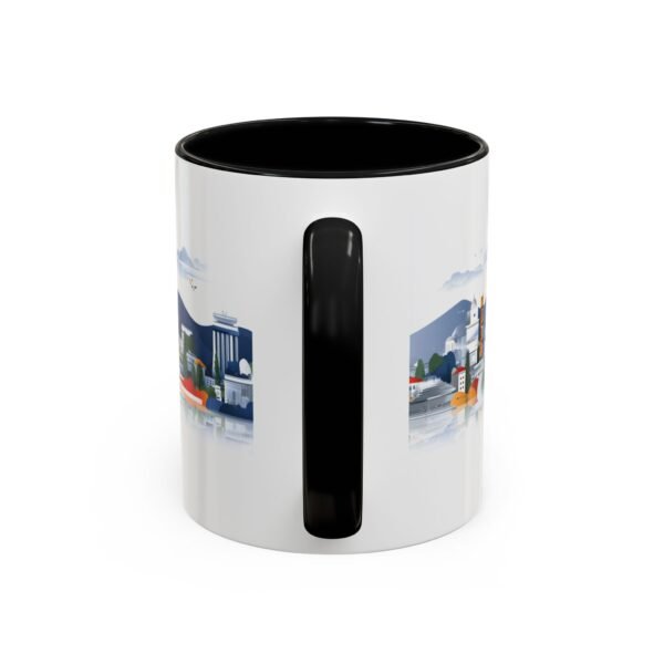 Ancient Acropolis Design, Ceramic Coffee Cup, Greece Travel Souvenir, Unique Gift Idea, Home Office Decor - Image 4