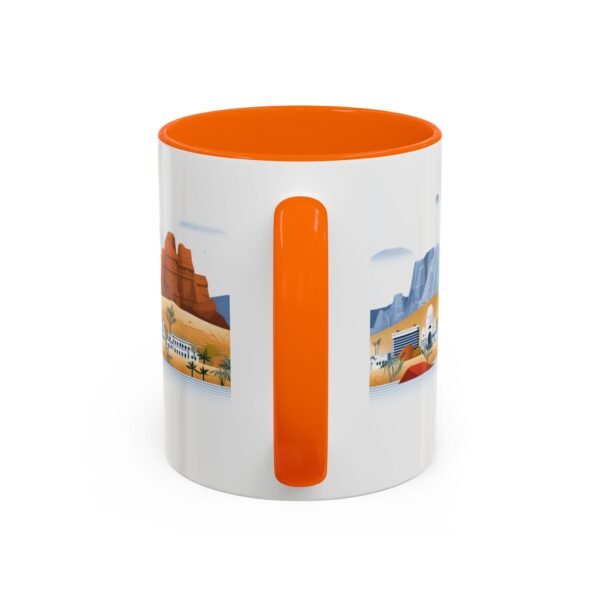 Rustic Desert Wadi Rum, Travel Lover Gift, Adventure Coffee Cup - Image 24