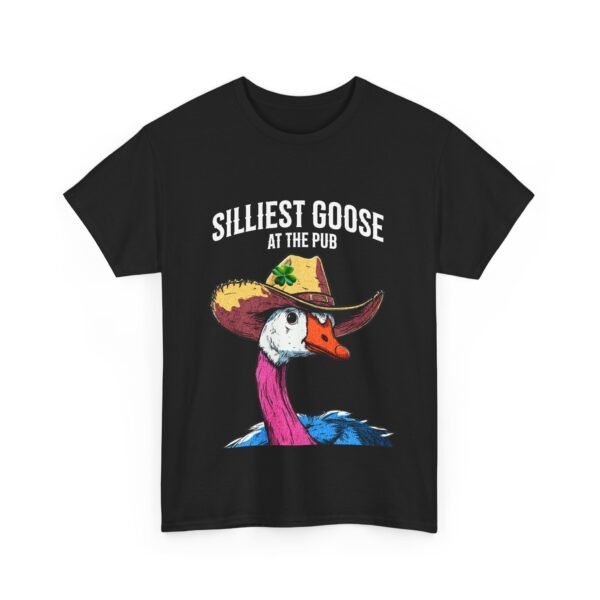 St Patricks Day Silliest Goose At The Pub Men Tee - Image 3