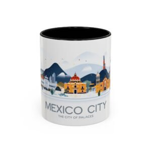Mexico City, The City of Palaces Coffee Cup, Scenic Landscape Drinkware