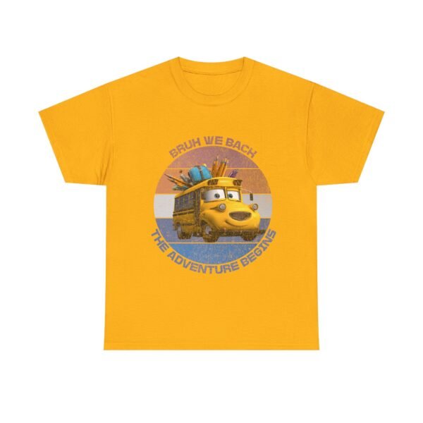 Bruh We Back Adventure Begins School Bus Tee, Back to School Shirt, Unisex Graphic - Image 21