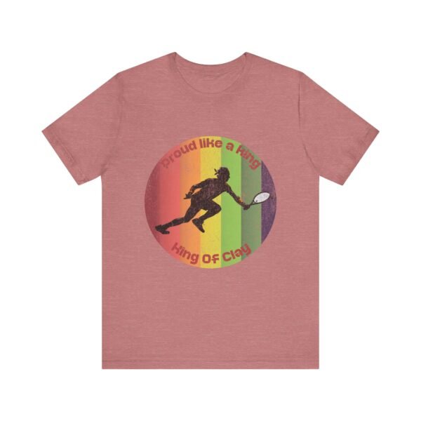 King Of Clay Pride Month T-Shirt, Sports Fan Gift, LGBTQ Pride