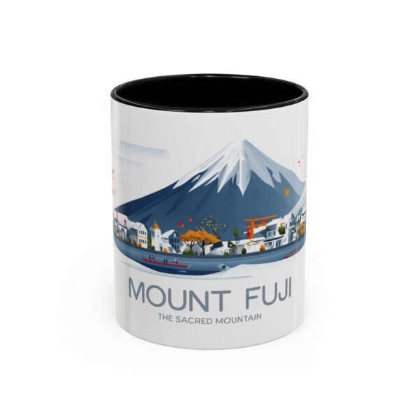 Mount Fuji Coffee Cup, Japan Mountain, Scenic Landscape Drinkware, Japanese Art Decor