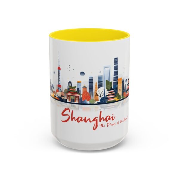 Shanghai, Unique Ceramic Tea Mug, Asian City Skyline Design, China Travel Gift - Image 33