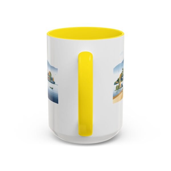 Amanohashidate Bridge to Heaven Design, Japanese Ceramic Tea Cup, Japan Mountain Landscape - Image 36
